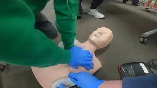 Port Clinton High School's freshman class gets CPR certified