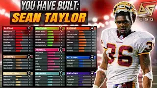 90+ HIT POWER DEFENSIVE MENANCE SEAN TAYLOR BUILD!!! BEST SAFTEY BUILD IN ESG FOOTBALL 24!!!!!