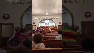 Antioch Baptist Church, King George,  VA.  Worship service.