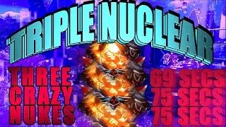 Triple Nuclear - 3 Crazy Fast Nuclears (Black Ops 3)