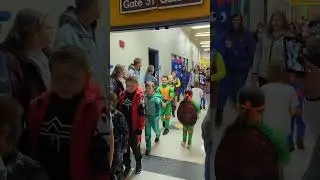 My school's Halloween parade #shorts #halloween