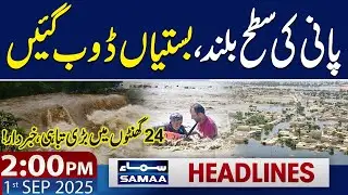 Flood in Punjab | Latest Update | 2 PM News Headlines | 1st Sep 2025