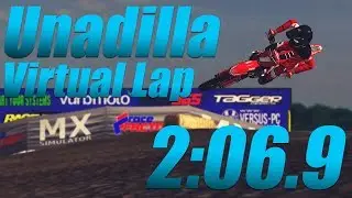 2017 Nationals Unadilla Virtual Lap (2:06.9) - Mx Simulator