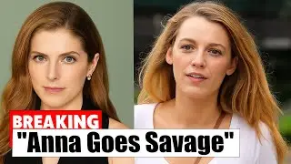 Anna Kendrick BREAKS SILENCE on Blake Lively Feud!