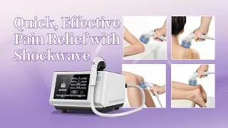 How to Use Shockwave Therapy SW ED Pain Relief Physiotherapy Machine | Model: WL-SW70