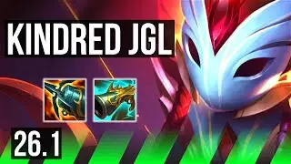 KINDRED vs SYLAS (JGL) | Perfect KDA: 13/0/1 | KR Master | 26.1