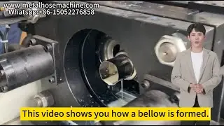 Exhaust pipe making line/ bellow forming machine