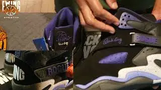 EWING ATHLETICS ROGUE / BLACK / PURPLE/  WHITE / UNBOXING