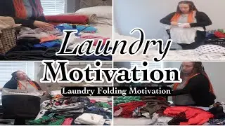 MAJOR LAUNDRY MOTIVATION || FOLDING LAUNDRY MOTIVATION || IT'S LAUNDRY DAY