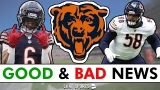 🚨Chicago Bears Get GOOD and BAD Injury News