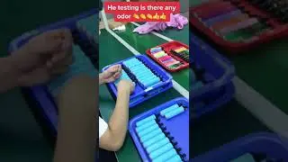 He testing is there any odor for the vape pen?