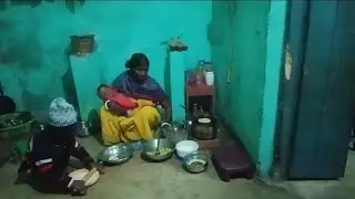 लाडोरानी रोटी बनाना मुश्किल करदी फिर क्या बाबू बेलना उठायाऔर रोटी बेलने शुरू कर दिया#makar sakranti 