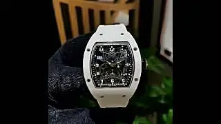 理查德米勒 Richard Mille RM 17-01 Tourbillon White Ceramic Watch ⭐️🦓⭐️ #shorts #tourbillon