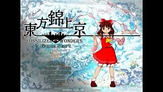 Touhou 20 Crowning Glory Capital Fossilized Wonders demo gameplay.