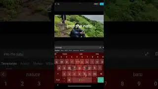 Capcut viral text Behind the subject tutorial in few steps!!