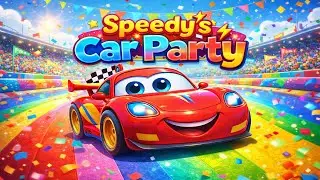 Race Car Party Song 🚗🎉 | Zoom Zoom Dance for Kids