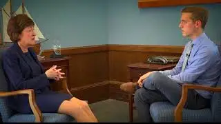 Senator Susan Collins Discusses the Opiod Crises with Zach Blanchard