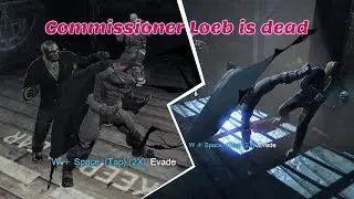 Commissioner Loeb is dead #batman #gameplay