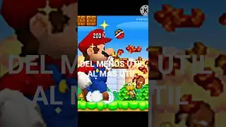 TODOS LOS POWER UPS DE NEW SUPER MARIO BROS.DS 🍄#nintendo #mario #retro #newsupermariobros