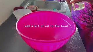 How to make fluffy island donuts! 🏝 (Measurements in description)