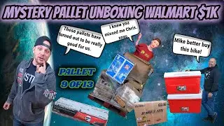 Mystery Pallet Unboxing Walmart Customer Return Boxes From B-Stock $1K Episode 9 of 13
