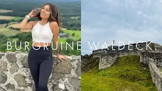 EXPLORING OUR FIRST CASTLE IN GERMANY | BURGRUINE WALDECK
