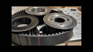 Custom Reverse Mount Timing Pulleys