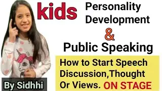 kids Grooming & Kids Personality Development..