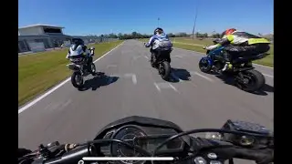 Kawasaki Z125 Track day POV
