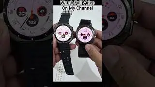 Samsung Galaxy Watch Ultra: оригинал против подделки! U8 Ultra Hk28 Ultra на английском языке