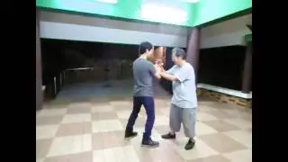 勁太極學院彭漢強-K12 Single Whip Fa Jin  by Master Sing