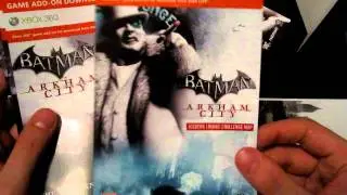 Unboxing Batman: Arkham City - Collector's Edition