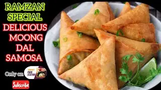MOONG DAAL SAMOSA RECIPE | MINI SAMOSA | ONE BITE SAMOSA@Foodeow #samosa #minisamosa #moongdal
