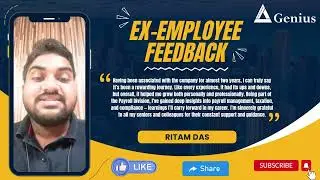 EX Employee Feedback | Ritam Das | Kolkata | PayHRMS | Genius HRTech Limited