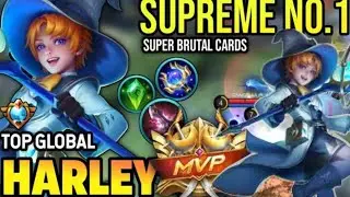Harley Gameplay !! Harley Top 1 Global🔥🔥