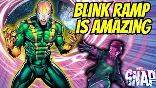 BLINK IS UNSTOPPABLE Ramp Deck - Marvel Snap Deck