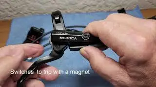 Meroca 4 piston hydraulic bike brakes