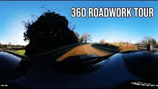 Sizewell C Farnham road to Friday Street Junction road works 360 video
