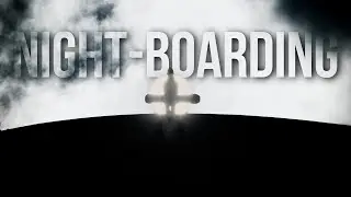 SNOWBOARDING AT NIGHT (with nothing but Oxbow headlamps)