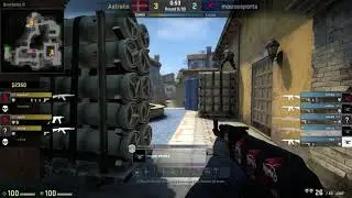 mousesports chrisJ 4K 1 TAPS vs Astralis Inferno @ ECS EUROPE 4