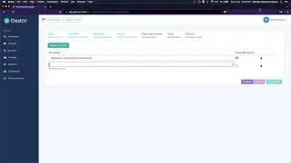 Crear una orden de servicio mensual