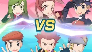 Pok&eacute;mon Masters EX: Arc Suit Lance on Ultimate Battle vs Dana