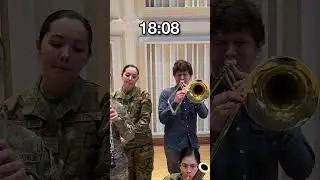 one breath challenge: Military Band Edition