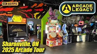 Arcade Legacy, April 2025 arcade tour (Sharonville OH), new 4K full walkthrough
