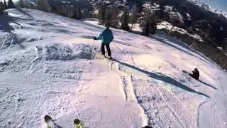 Skifahren in snow space Flachau Teil 3