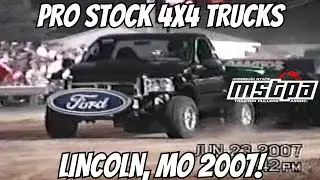 MSTPA Pro Stock Trucks from Lincoln, MO 2007!