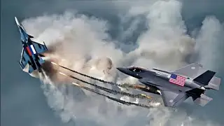 Shock the World!!! US F-35 And Russian SU-57 First Air Battle Look What Happened!!!