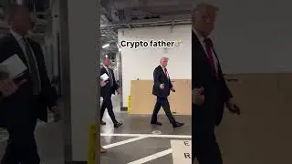 CRYPTO FATHER || TRUMP #cryptocurrency #cryptotrading #cryptonews #donaldtrump #trump #america #bc
