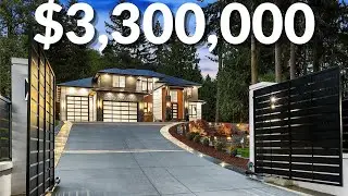 Inside a $3,300,000 Modern Mansion With a Gorgeous & Large Backyard | Seattle Luxury Home Tour