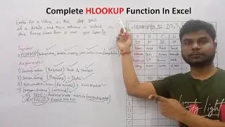 Excel HLOOKUP Function : Horizontal Lookup Made Easy